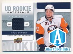2008-09 Upper Deck UD Rookie Materials Jersey Kyle Okposo #RM-KO